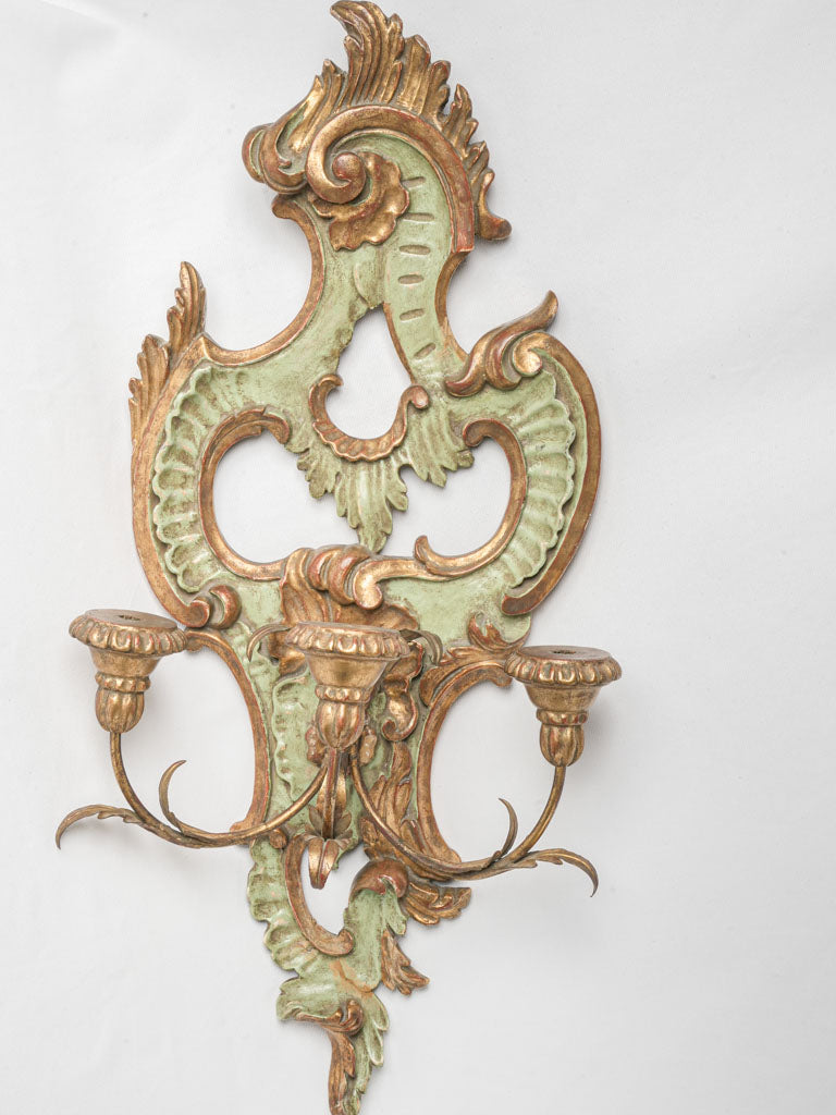 Exuberant Rococo Italian sconce