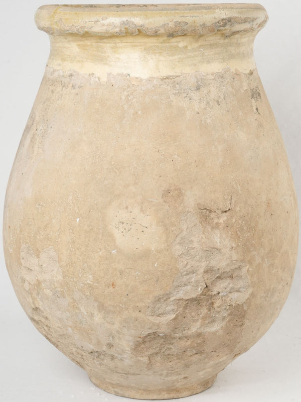 Rustic 19th-century Biot clay vessel