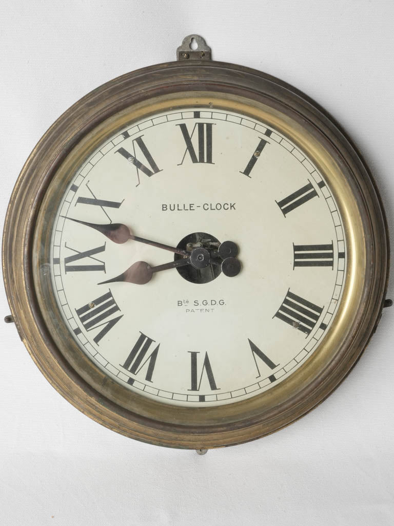 Historical Roman numeral station clock  