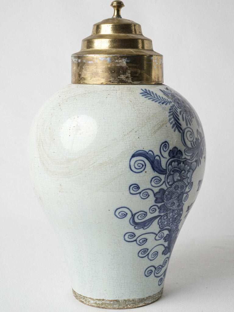 Colonial trade-influenced ceramic container  