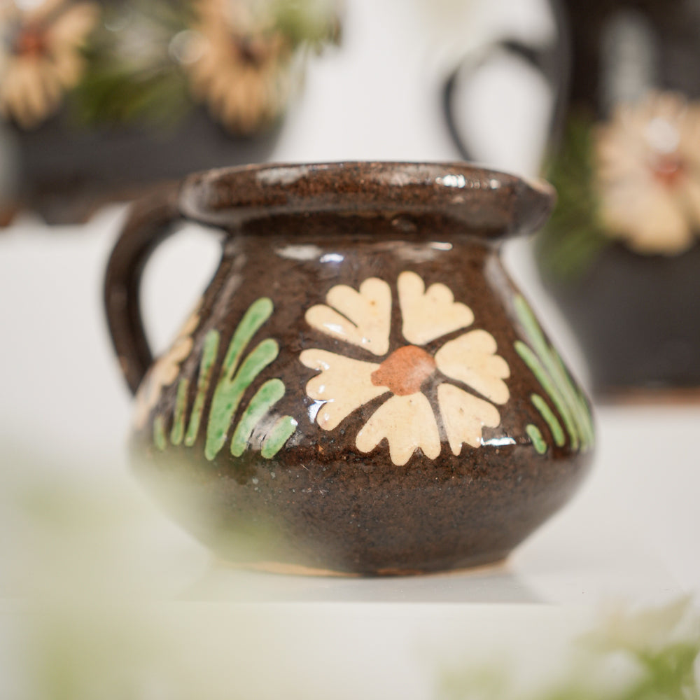 Charming Savoyard Slipware Pitcher