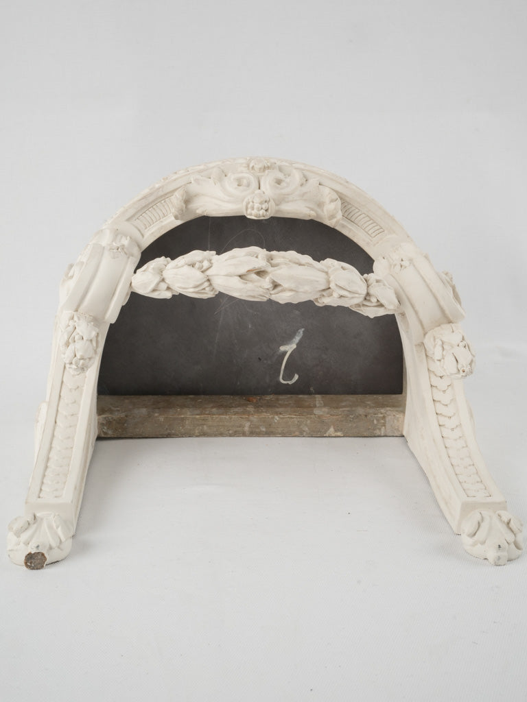 Edwardian symmetrical carved wood brackets