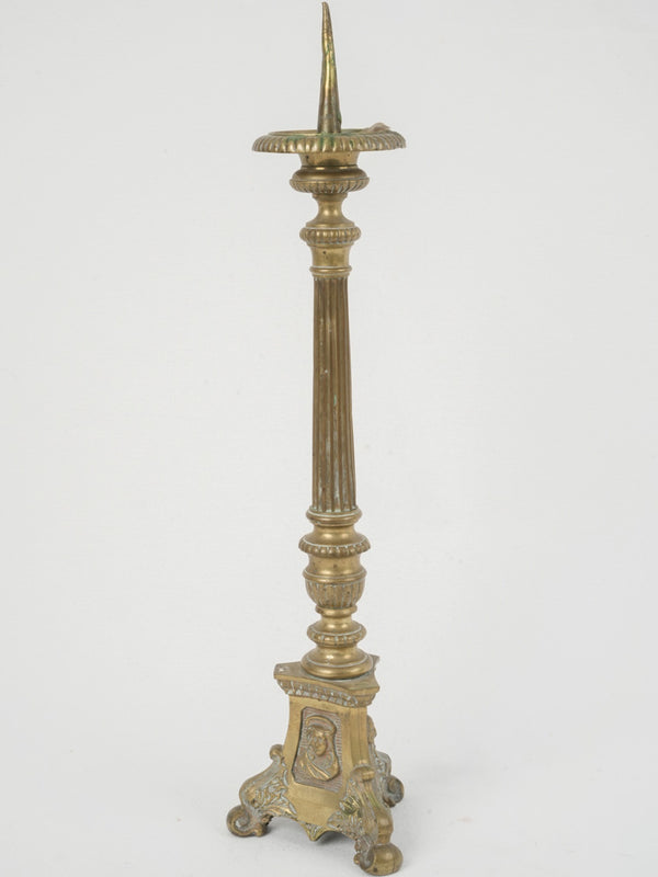 Antique Bronze Candlestick