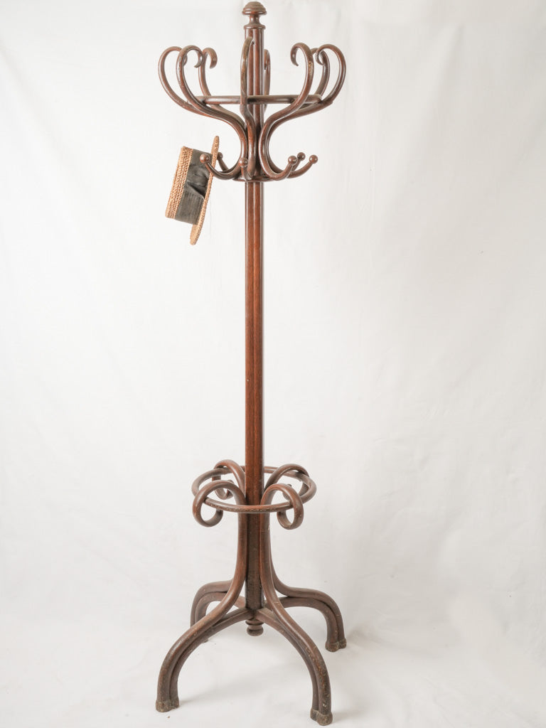 Antique Thonet-style coat stand