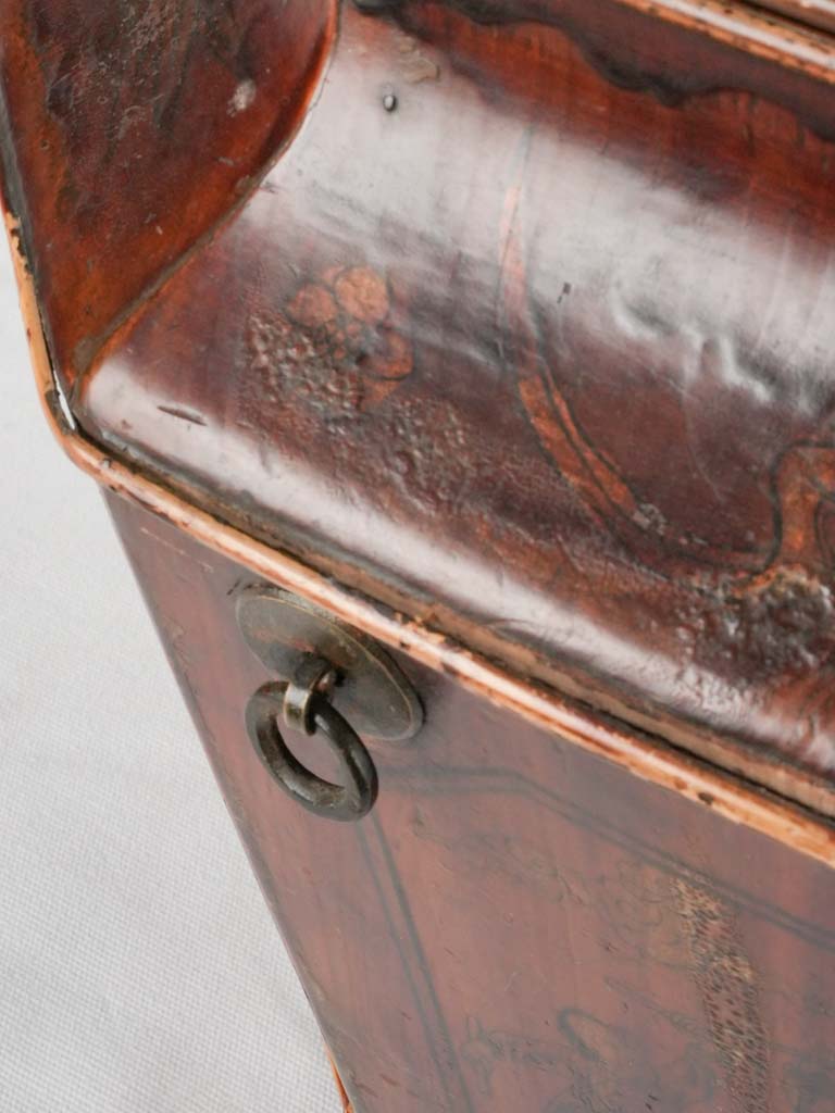 Traditional gilded Chinese storage chest