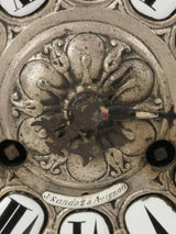 Historical 19th-century French craftsmanship clock