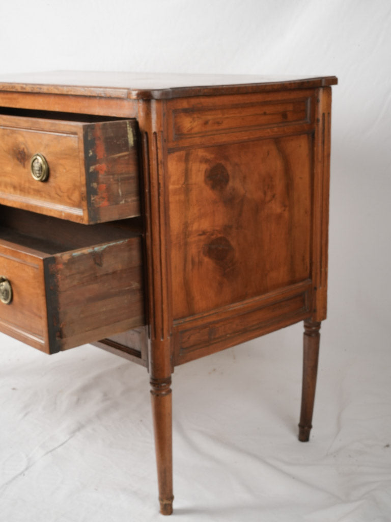 Ornate bronze-hardware Louis XVI commode