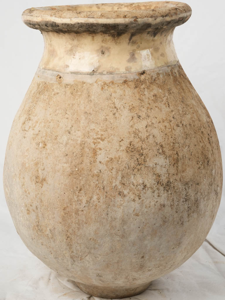 Time-worn Biot clay oil jar