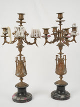 Ancient intricate candle holders