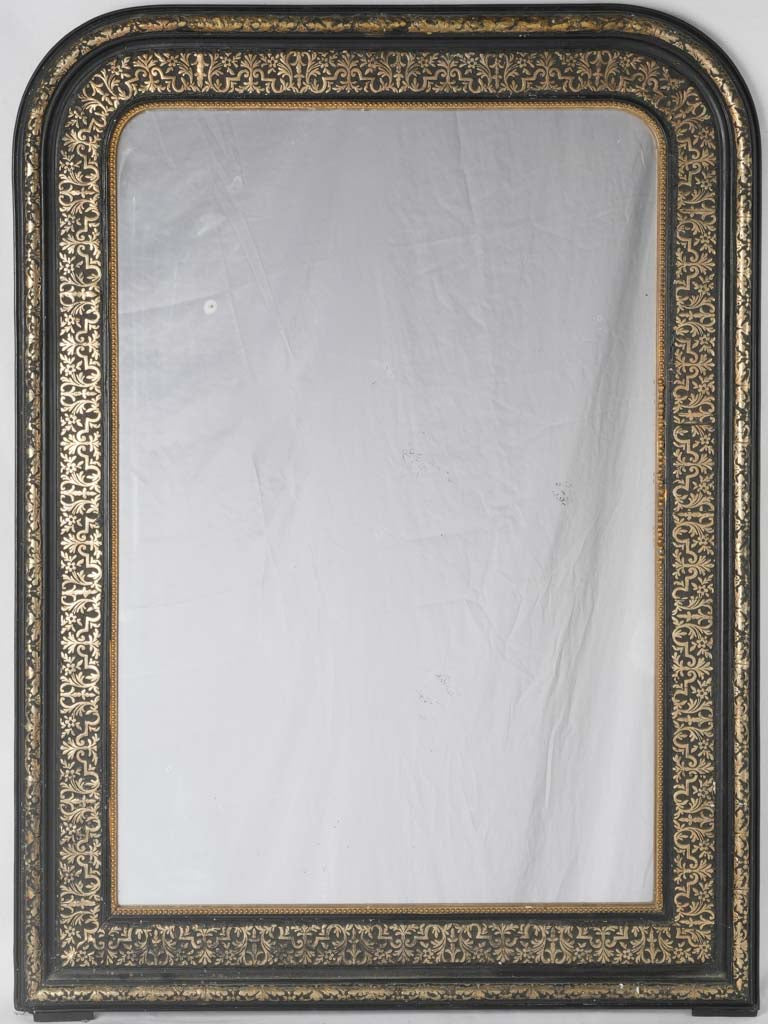 Antique, exquisitely-crafted Napoleon III mirror