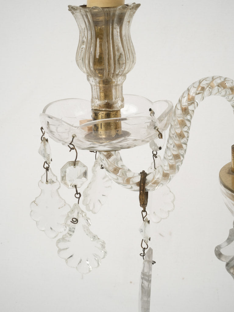 Antique Adapted Crystal Lighting