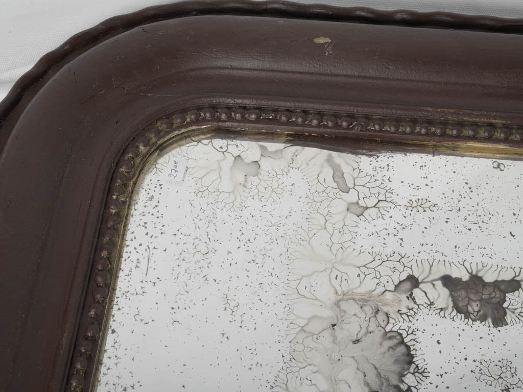 Original, extra-large Louis Philippe mirror