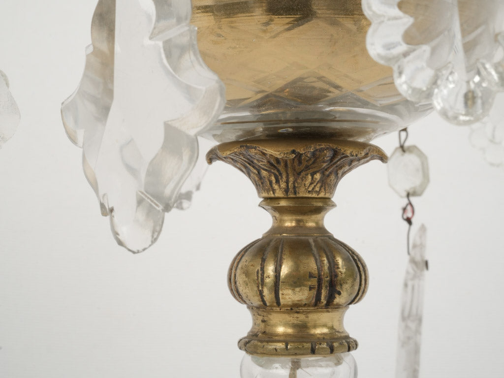 Elegant 20th Century Glass Lamps