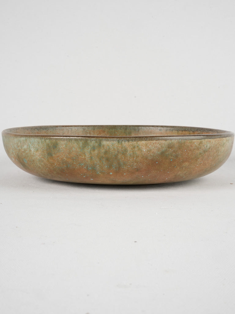 Handcrafted timeless stoneware decorative bowl  