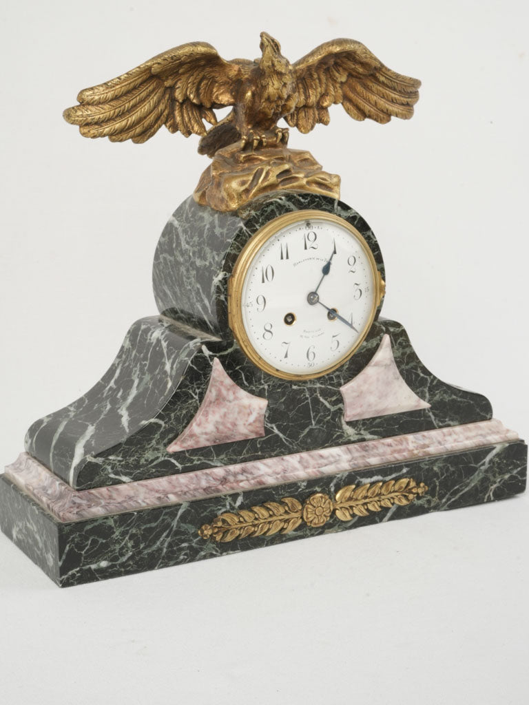 Historical Marble Empire Style Timepiece