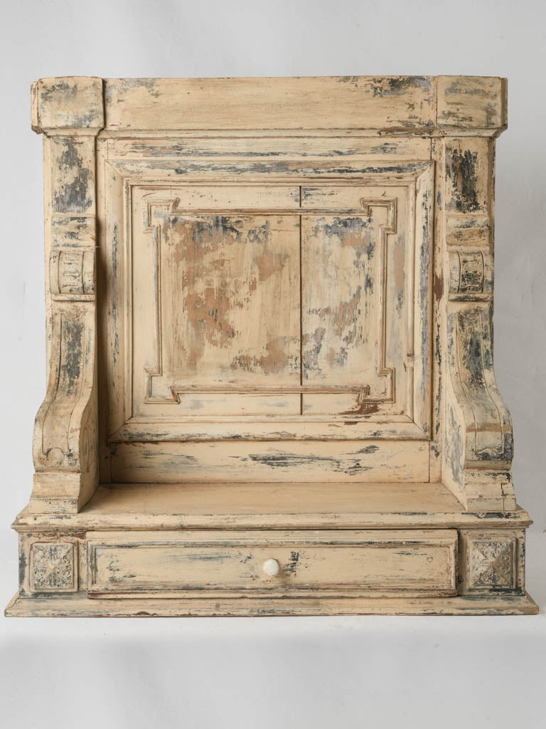 Timeworn elegant storage piece  