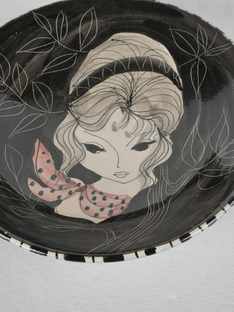 Unique portrait design Bowl