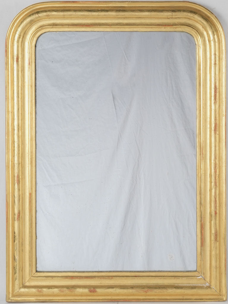 Antique gilded Louis Philippe mirror