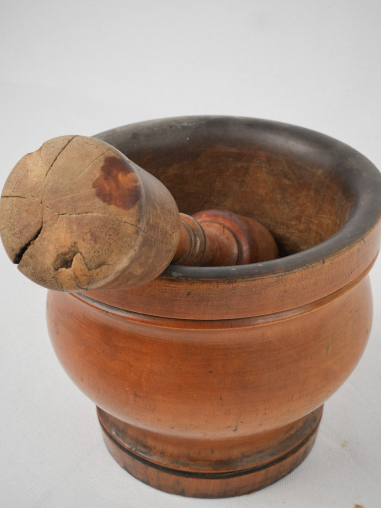 Traditional rustic French cooking utensils