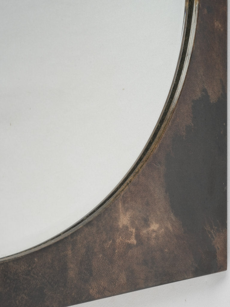 Stylish Italian beveled glass wall mirror