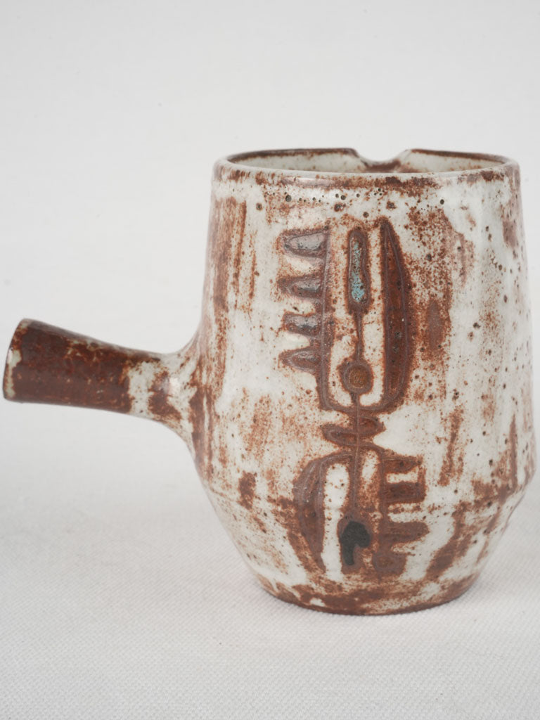 Iconic 1960s Jean Rivier creamer  