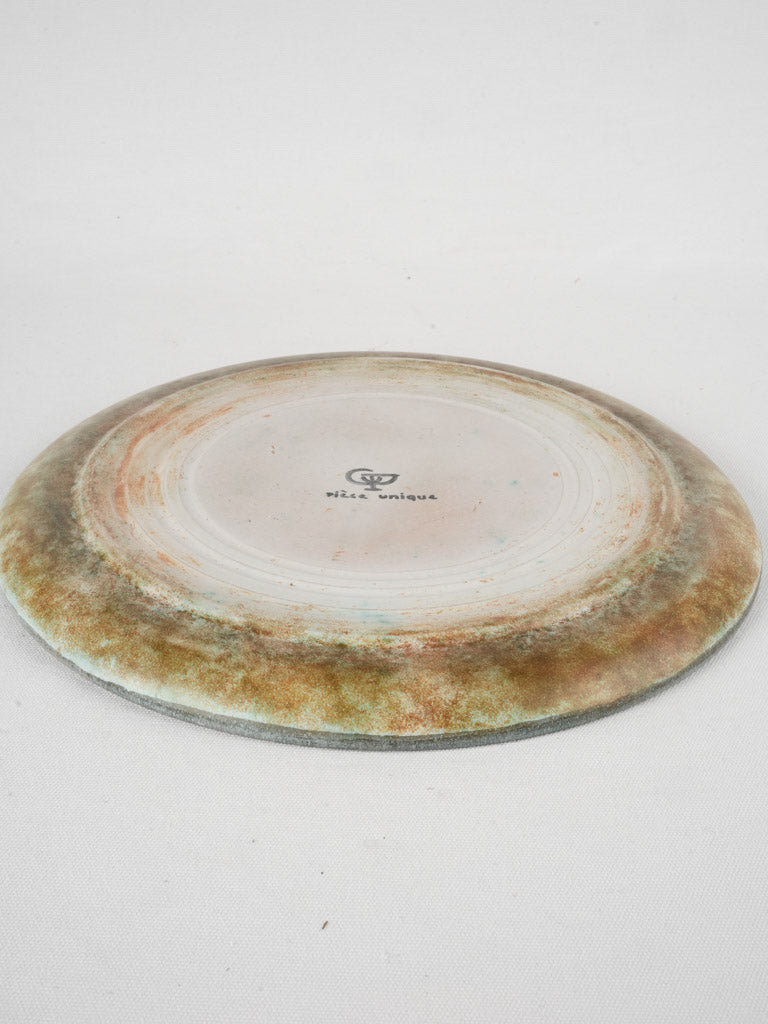 Collectible Bernard Buffat platter