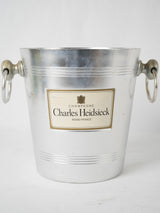 Elegant Charles Heidsieck champagne bucket