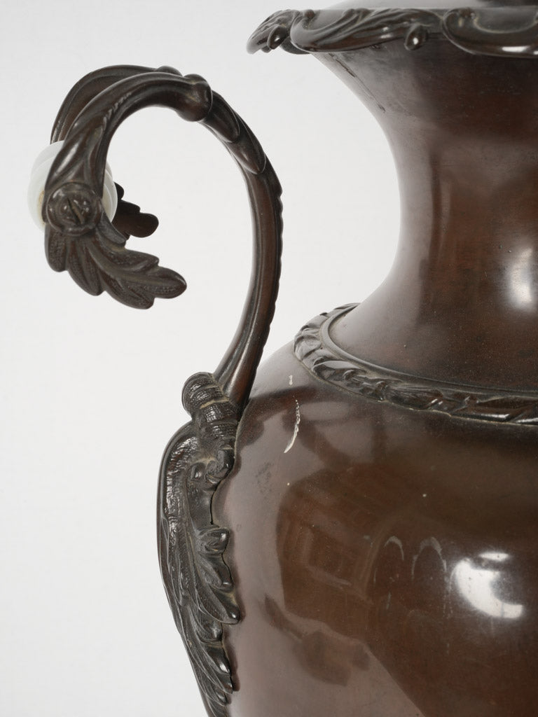 Elegant 19th-century French samovar