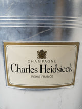 Time-honored champagne bucket Charles Heidsieck