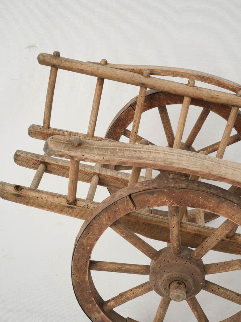 Patina-covered, 19th Century Toy Cart