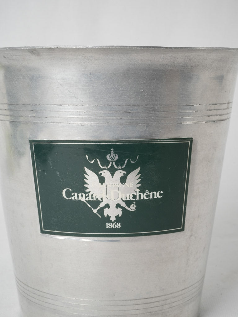 Authentic Canard-Duchêne ice bucket