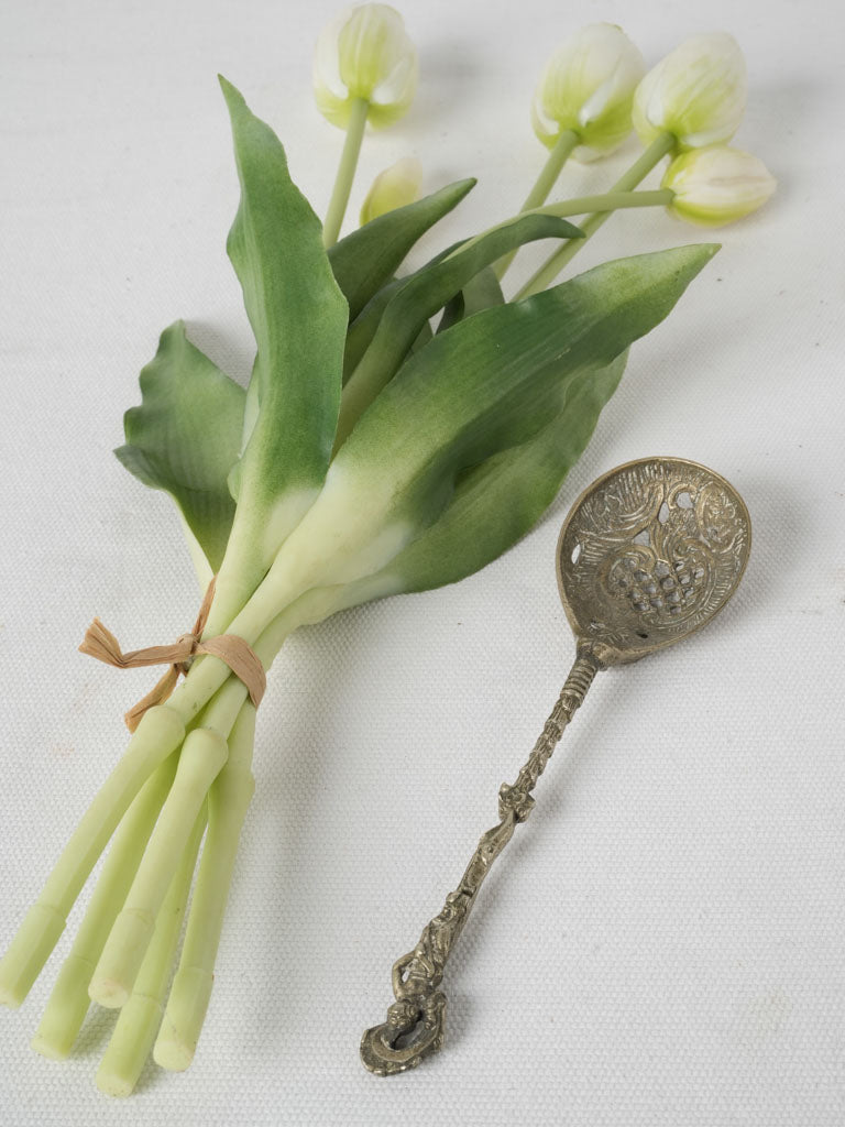 Ornate 19th-century decorative sugar spoon