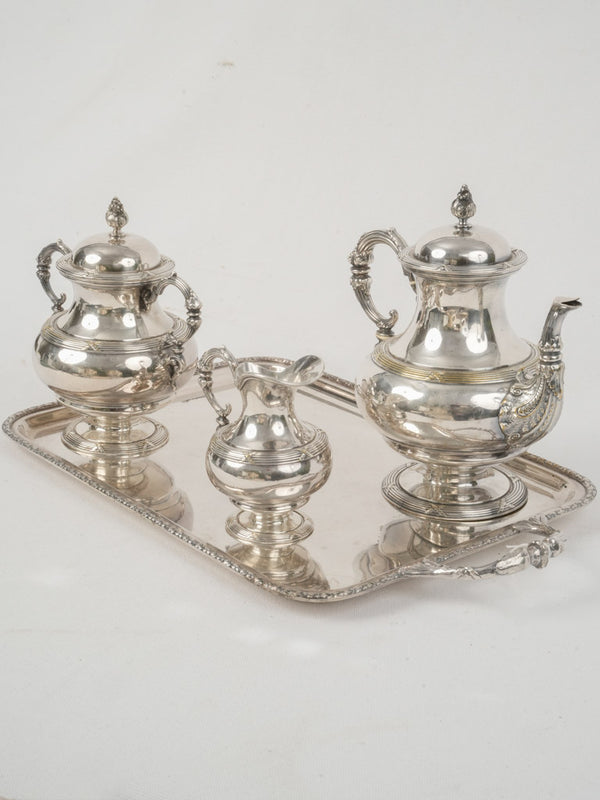 Antique 19th-century Boulenger tea service