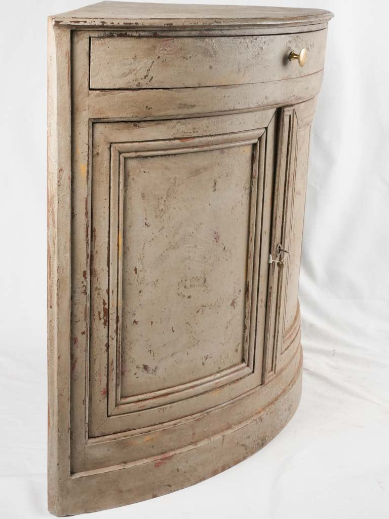 18th century corner buffet - curved 39"