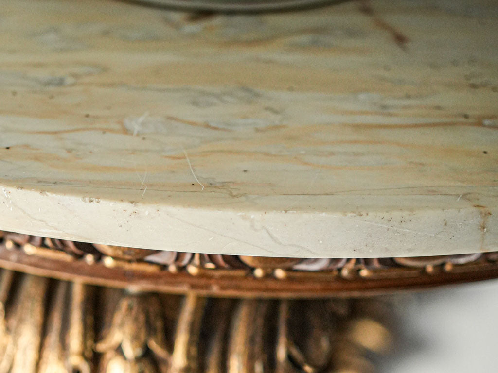 Vintage Gilded Floating Wall Consoles