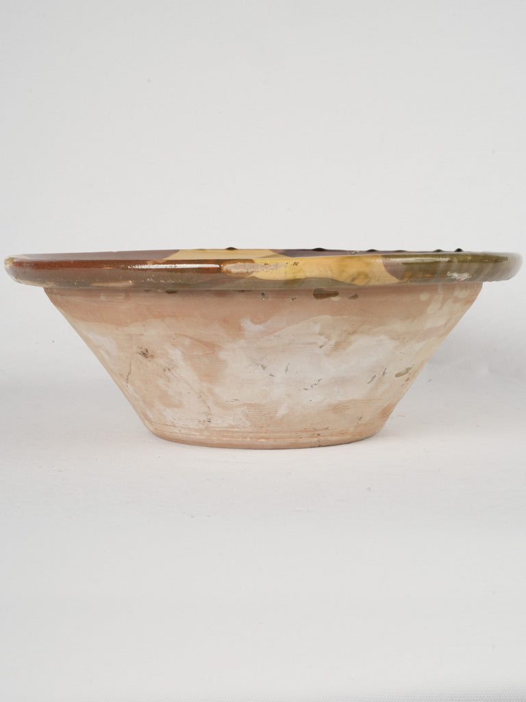 Elegant yellow ocher tian bowl