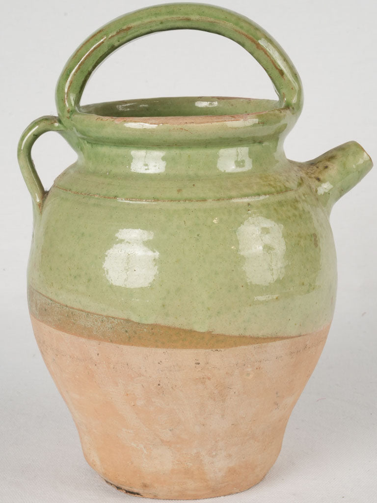 Provençal glazed ceramic ewer