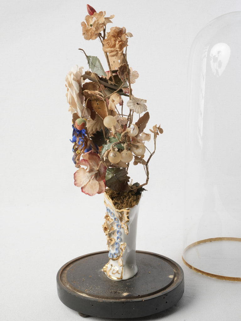 Romantic 19th-century preserved bouquet  