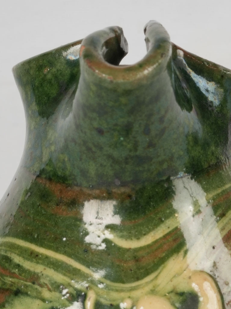 Intricate marbled finish jug