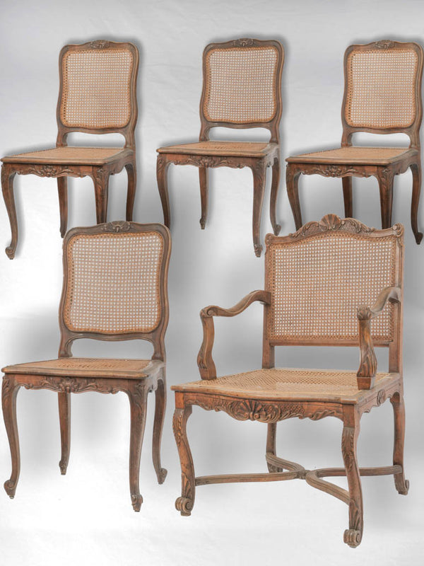 Elegant 18th Century Régence Dining Chairs