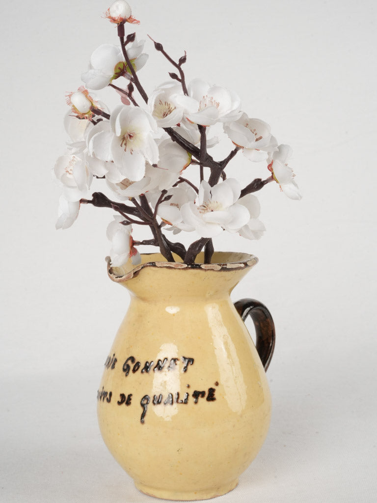 Quaint Dieulefit ceramic pitcher  