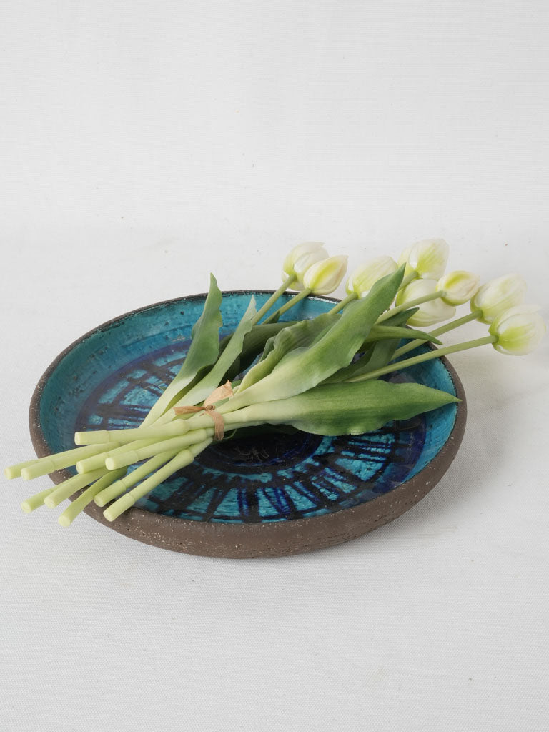 Timeless blue glazed Inger Persson plate.