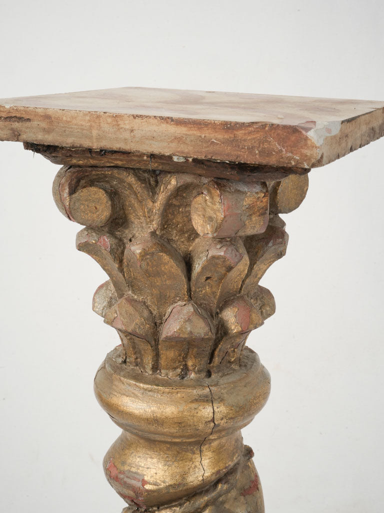 Vintage French Symbolic Pedestal Stand