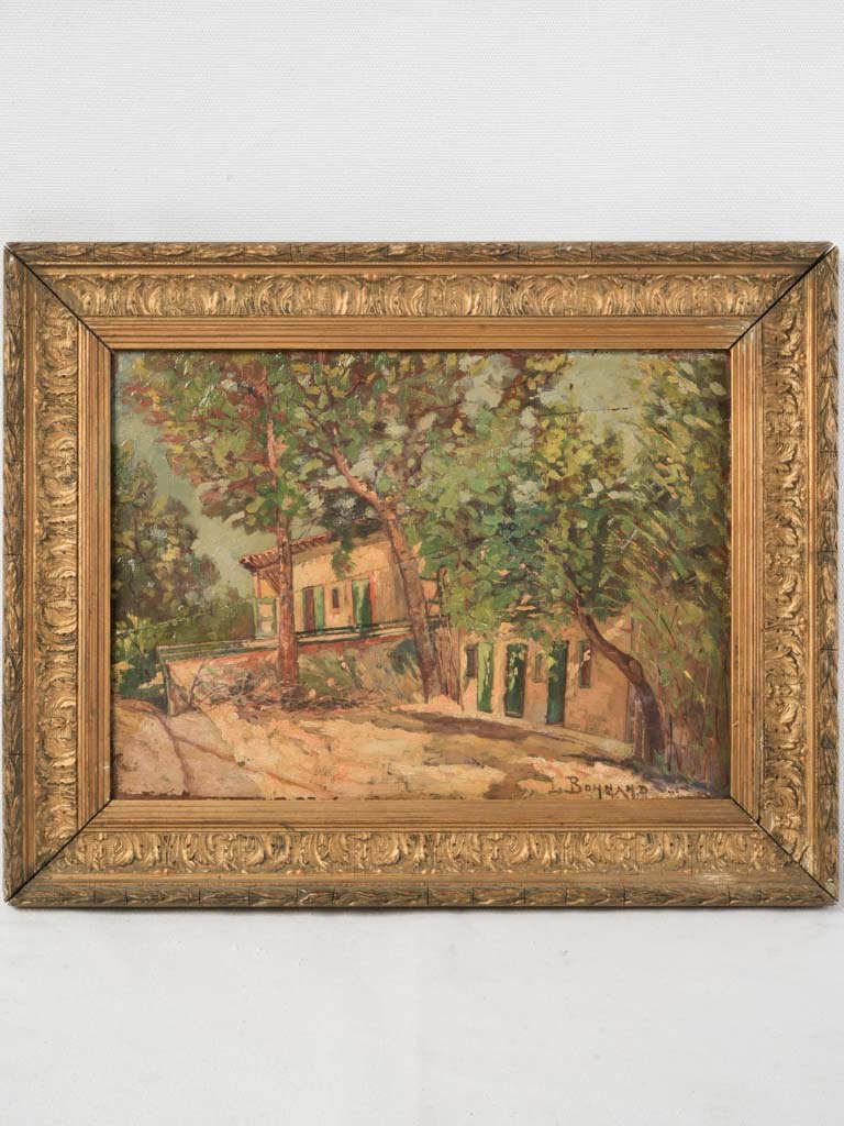 Vintage Provençal oil painting  