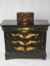 Elegant artistic storage trunk