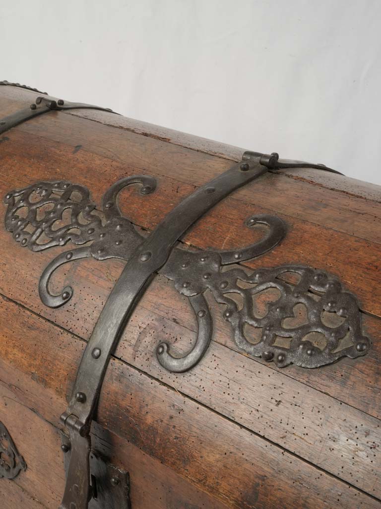 Authentic, aged historical chest