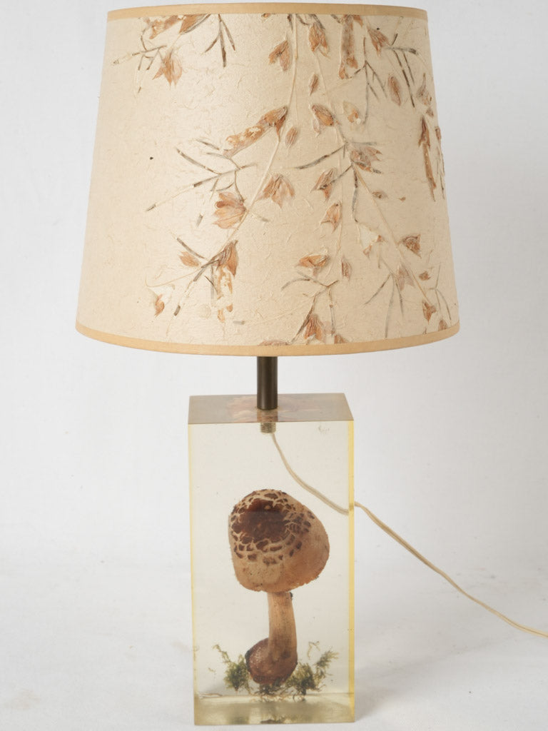 French artist Pierre Giraudon 1970s lamp