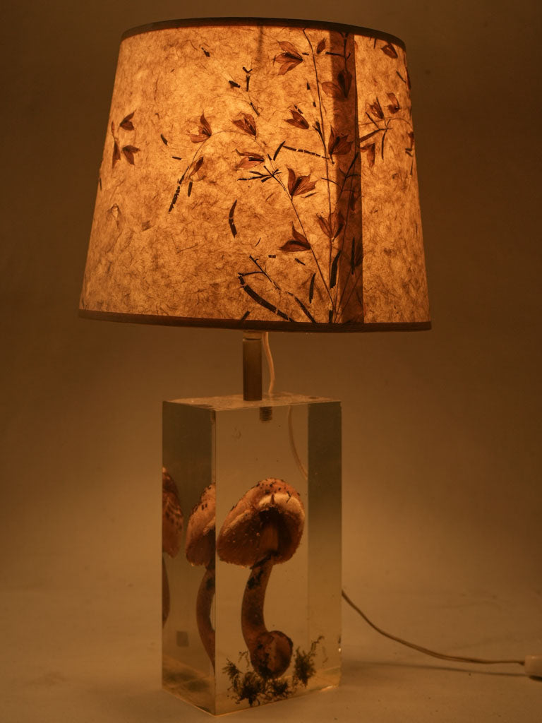 1970s biologically inspired resin lamp