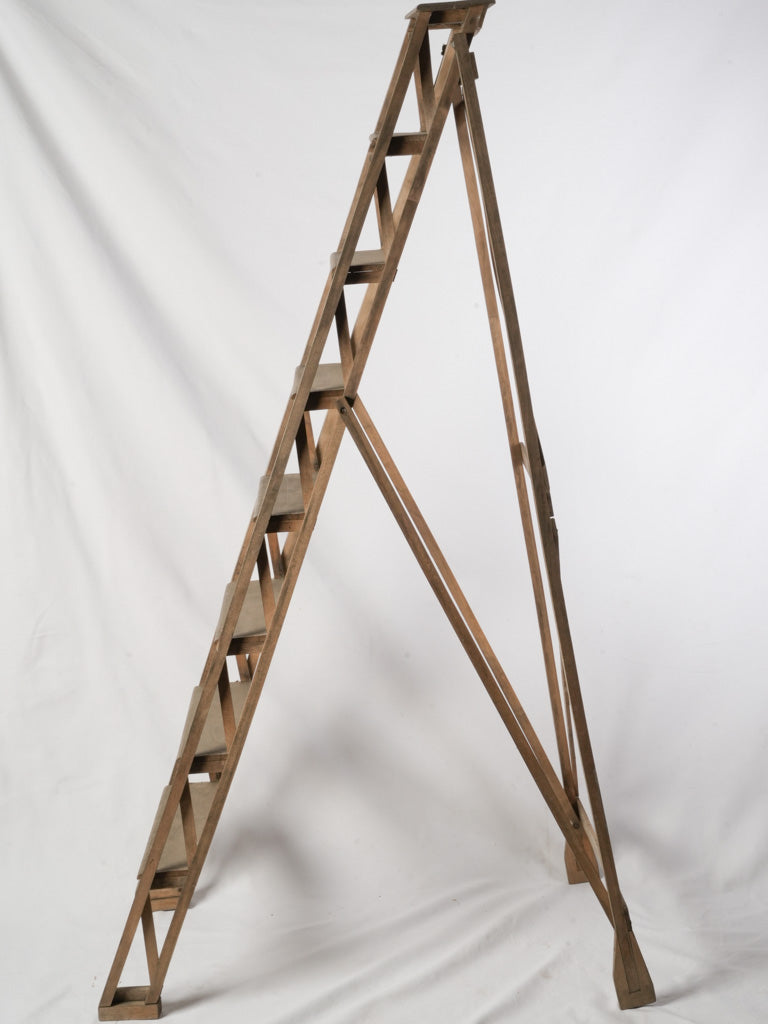 Timeless French Wooden Ladder