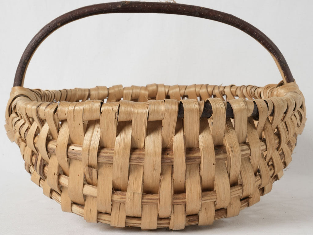 Timeless French country chestnut basket